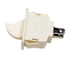 White plastic switch household wall switch panel, type 86 single control concealed installation details Picture